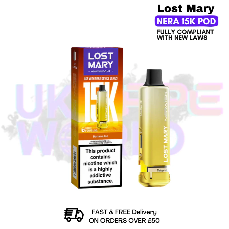 Lost Mary Nera Fullview Pods 15K Refil Pack - £4.99 - Image 12