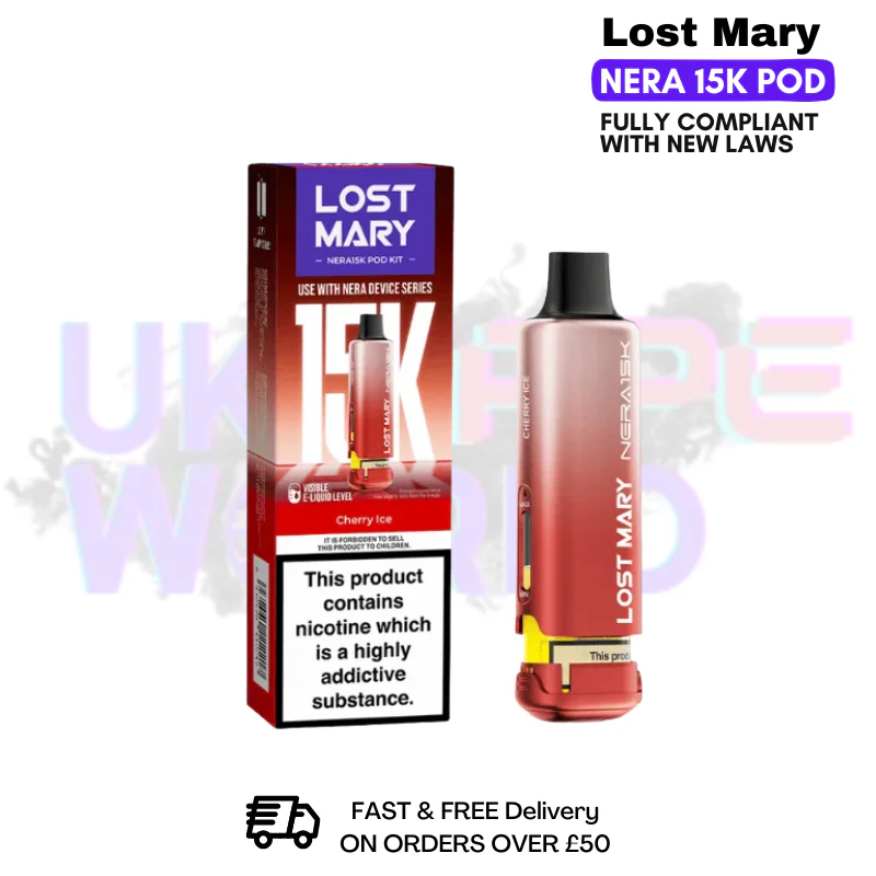 Lost Mary Nera Fullview Pods 15K Refil Pack - £4.99 - Image 18