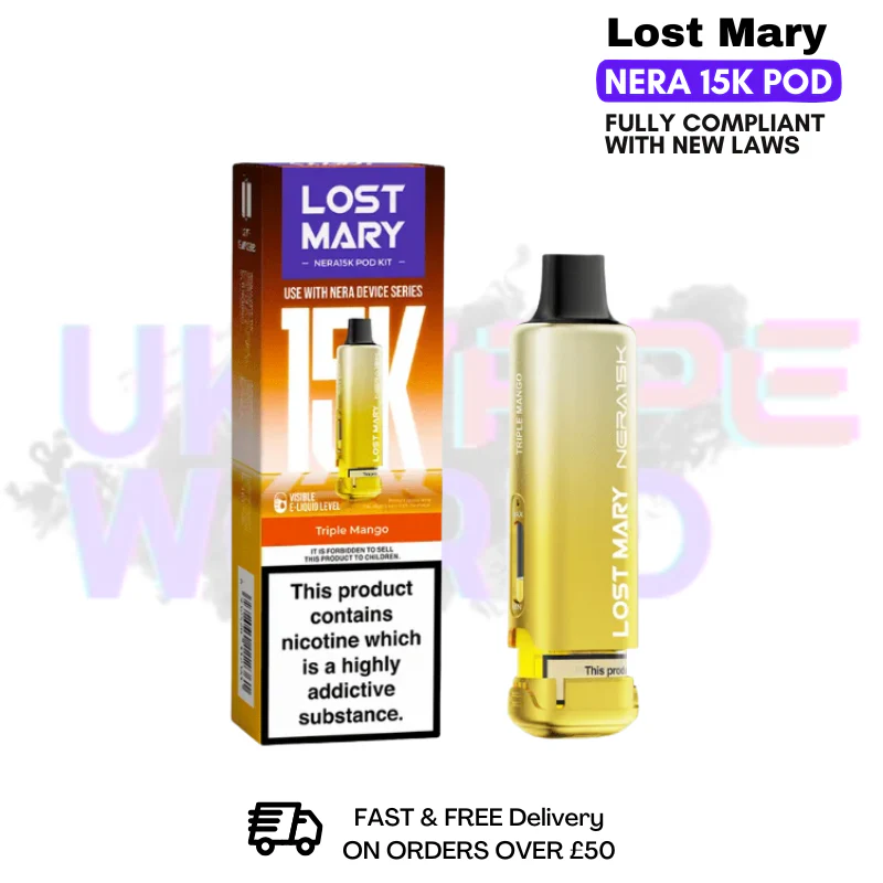 Lost Mary Nera Fullview Pods 15K Refil Pack - £4.99 - Image 29
