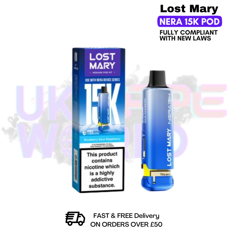 Lost Mary Nera Fullview Pods 15K Refil Pack - £4.99 - Image 3