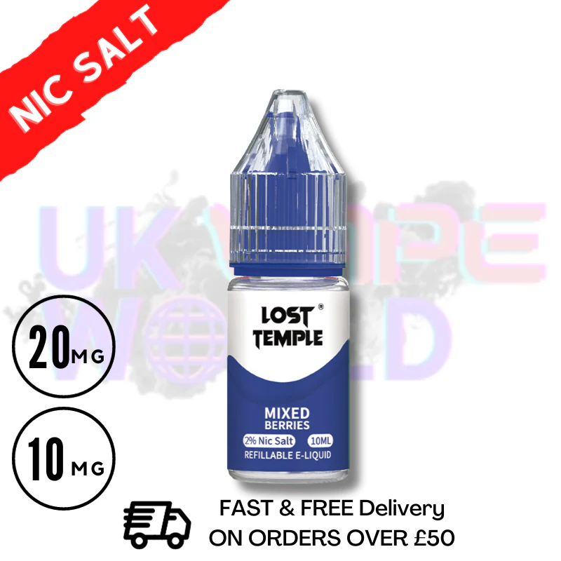LOST TEMPLE 'Mixed Berries' Nic Salt