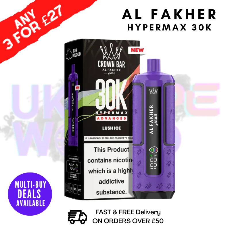Lush ICE Al Fakher 30K HyperMax Pod Kit