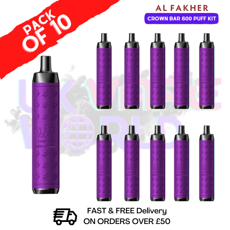 Lush Ice Al Fakher 600 Puff Kits Box Of 10