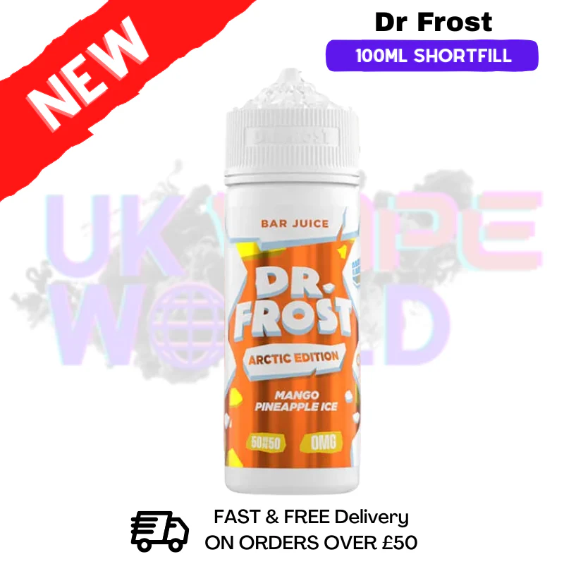 Mango Pineapple ICE Dr Frost 100ml E-Liquid - £6.99