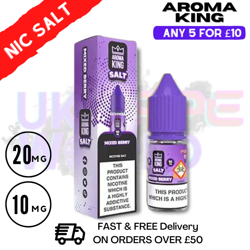 Mixed Berry - Aroma King Nic Salt