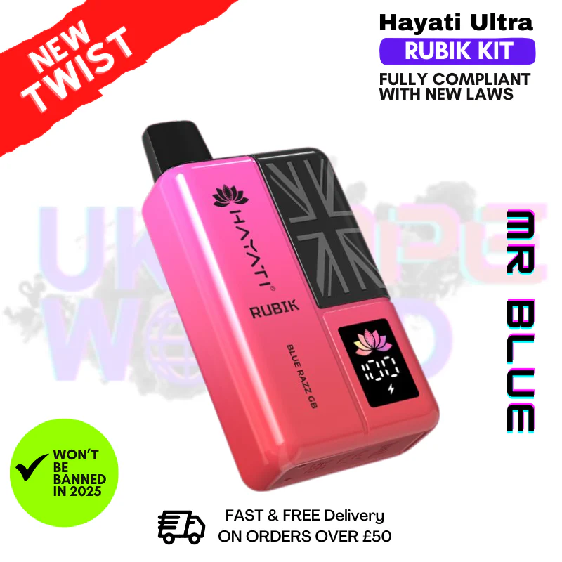 Mr Blue Hayati Rubik 7000 Puff 7K Bar - Image 2