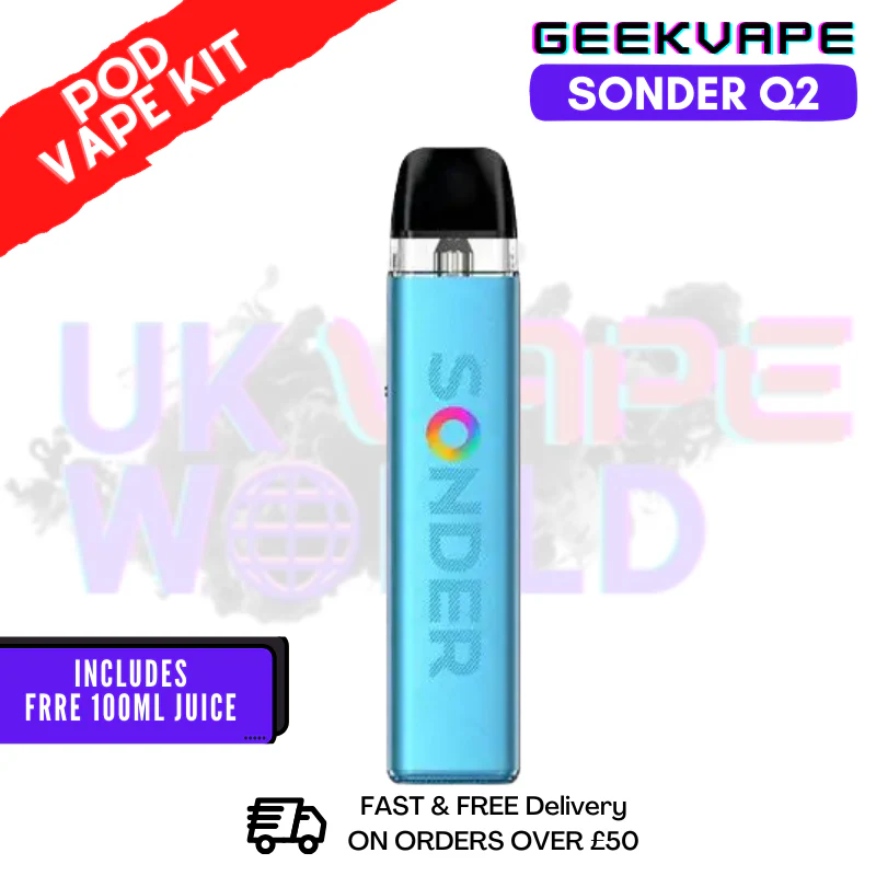 Ocean Blue GeekVape Sonder Q2 Pod Vape Kit