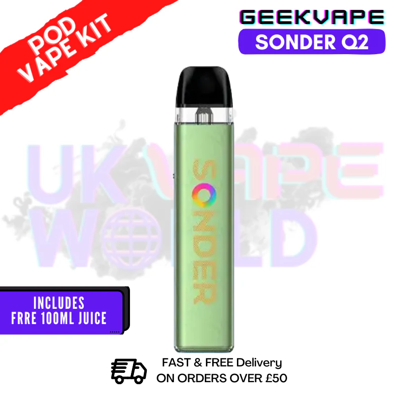 Olive Green GeekVape Sonder Q2 Pod Vape Kit