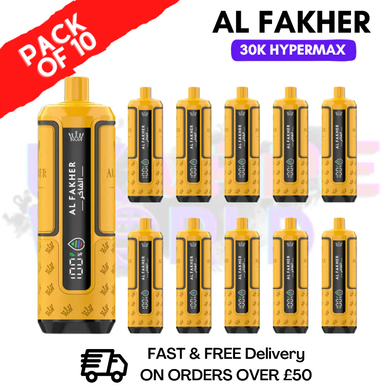 Orange Mint AL Fakher 30K Kits Box Of 10