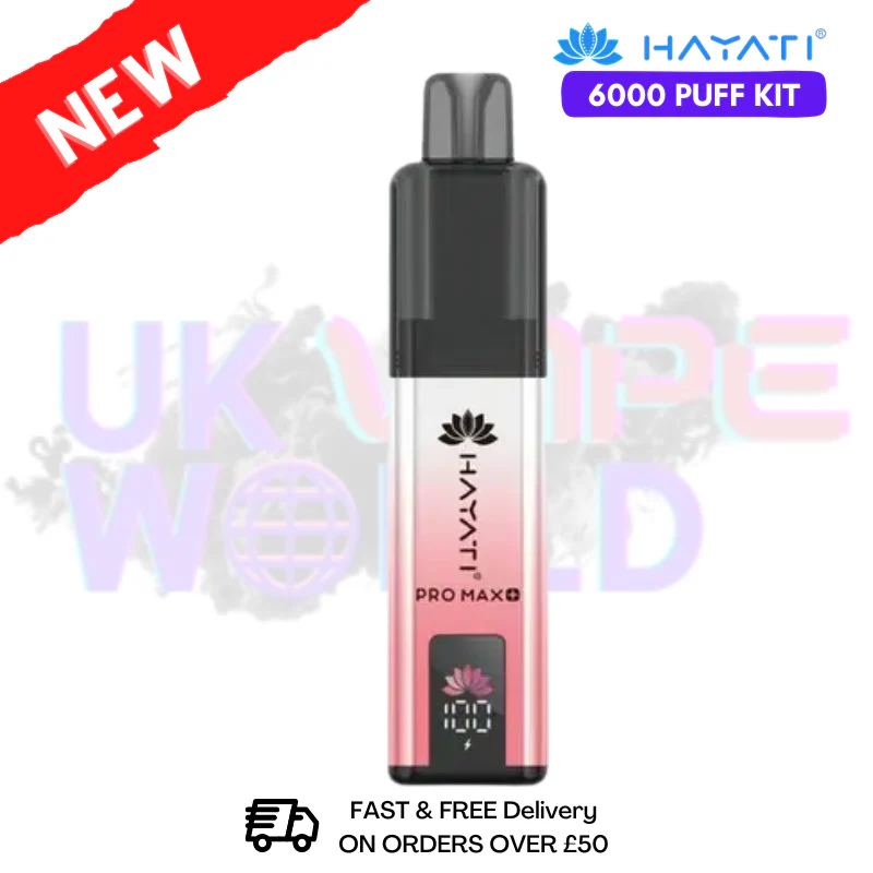 Peach Aura Hayati Pro Max Plus 6000Puff Kit