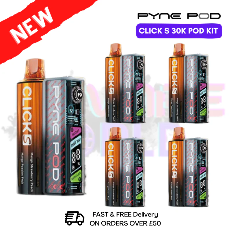 Peach Edition Pyne Pod 30K Kit - 5 Pack