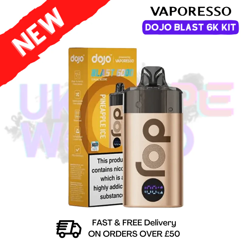 Pineapple Ice Vaporesso Dojo Blast 6000 Kit - £7.00