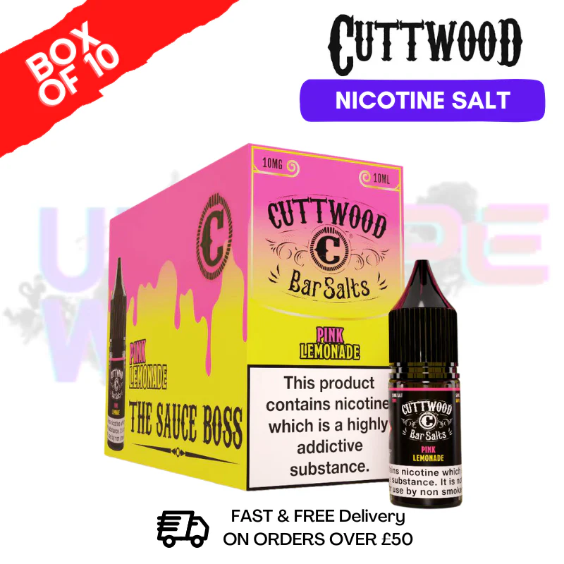 Cuttwood Crush Bar Salt BOX OF 10