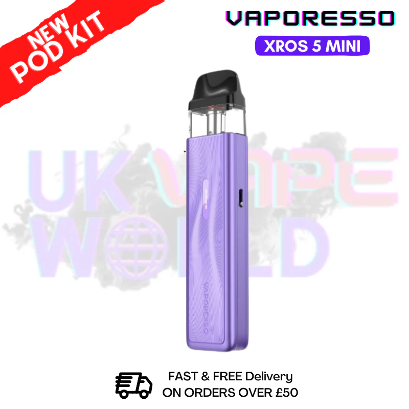 Purple Vaporesso Xros 5 Mini Pod Kit