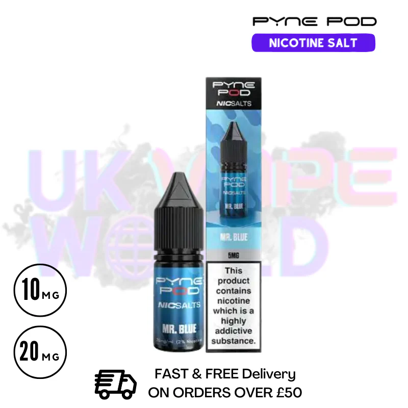 Pyne Pod Mr Blue Nic Salt - Only £1.99 (PC)