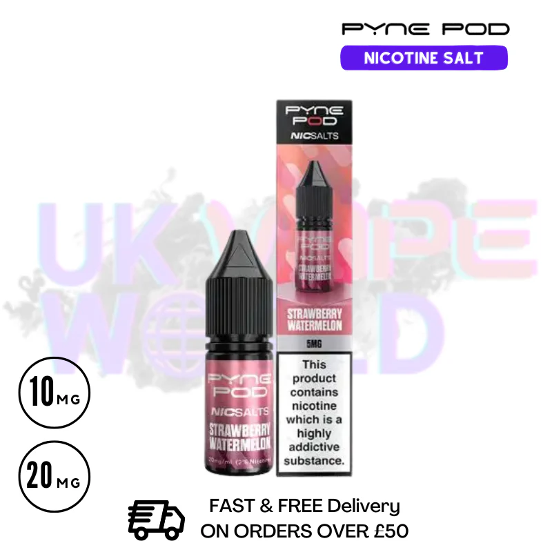 Pyne Pod Strawberry Watermelon Nic Salt - Only £1.99 (PC)