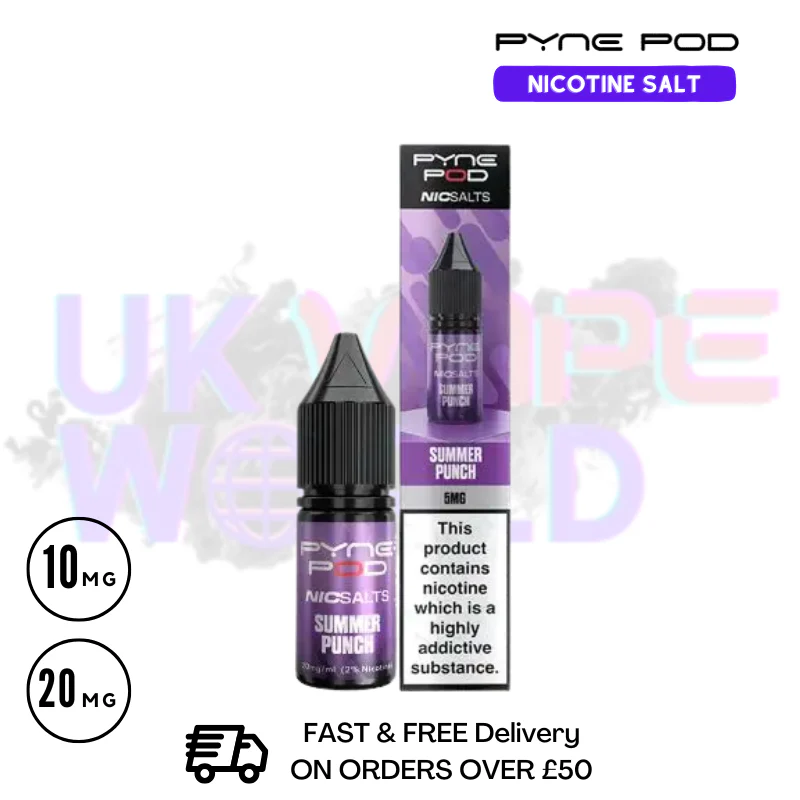 Pyne Pod Summer Punch Nic Salt - Only £1.99 (PC)