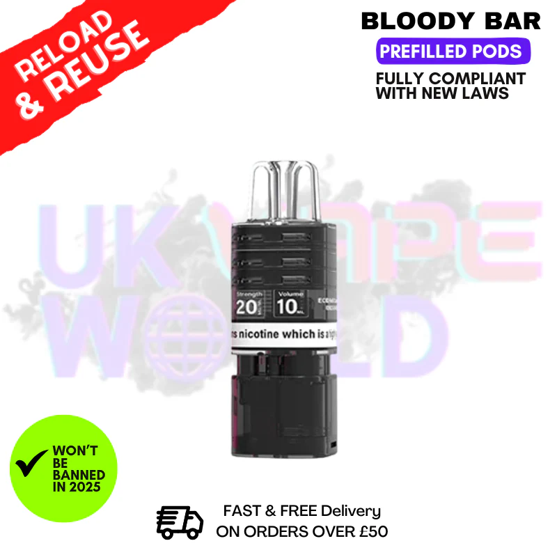 Red Apple Ice Bloody Bar 10K Replacement Pod