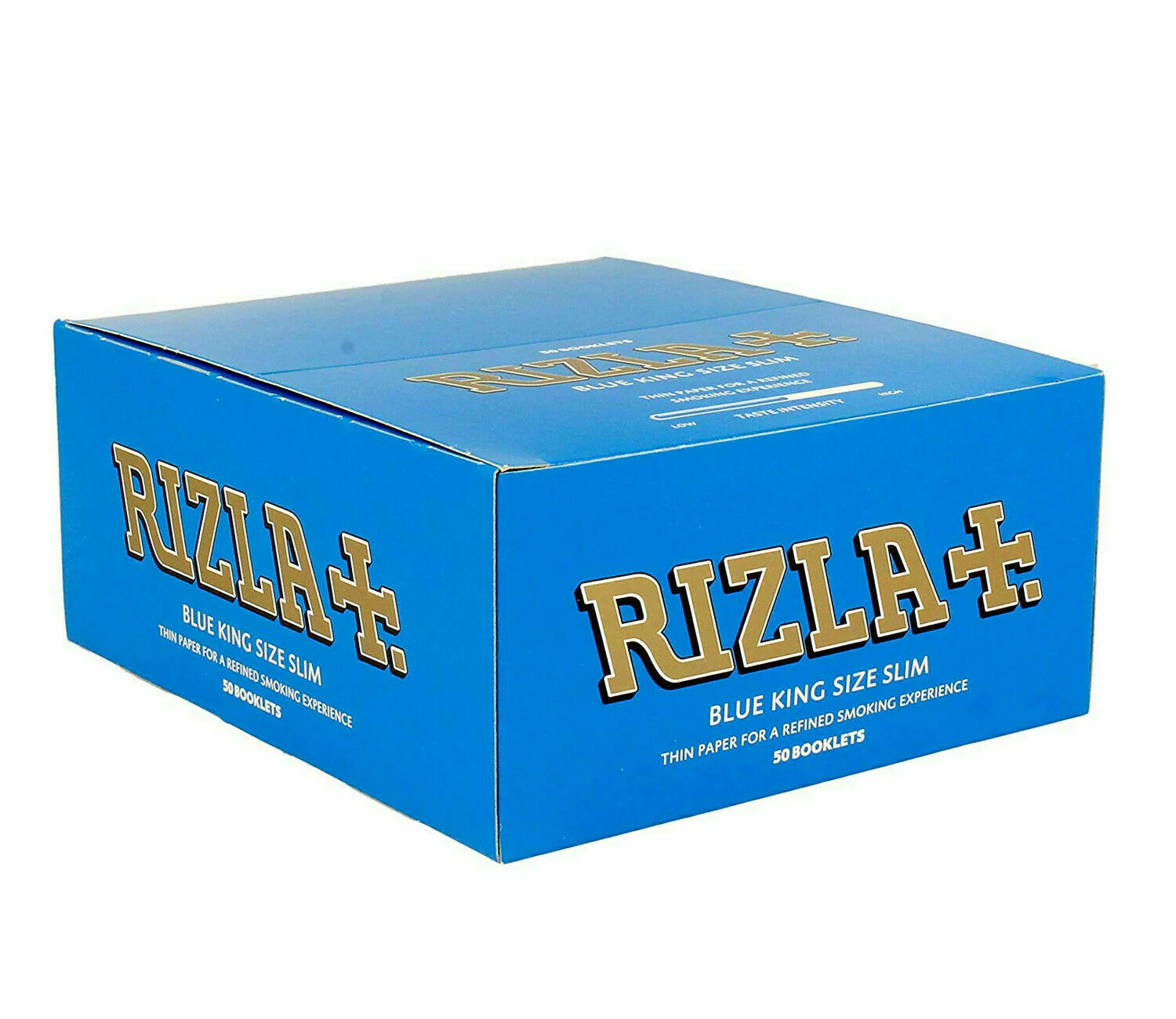 Rizla King Size Blue Slim Rolling Cigarette Papers Full Box 50 Booklets - Image 3
