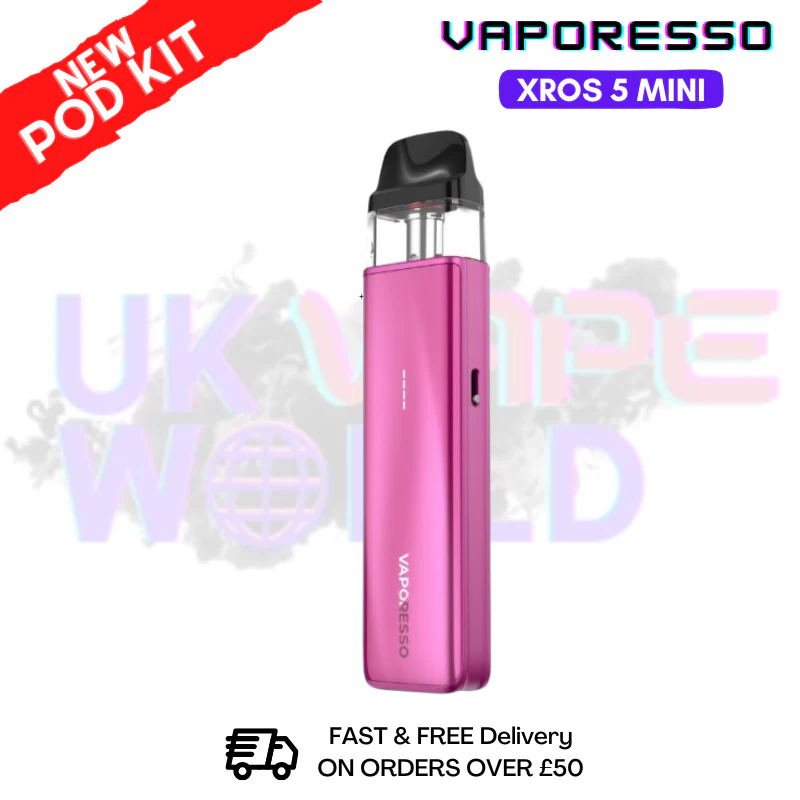 Rose Red Vaporesso Xros 5 Mini Pod Kit