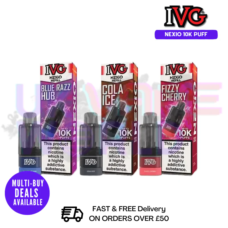 Shop IVG Nexio 10K Refil Pod Pack - Only £3.99