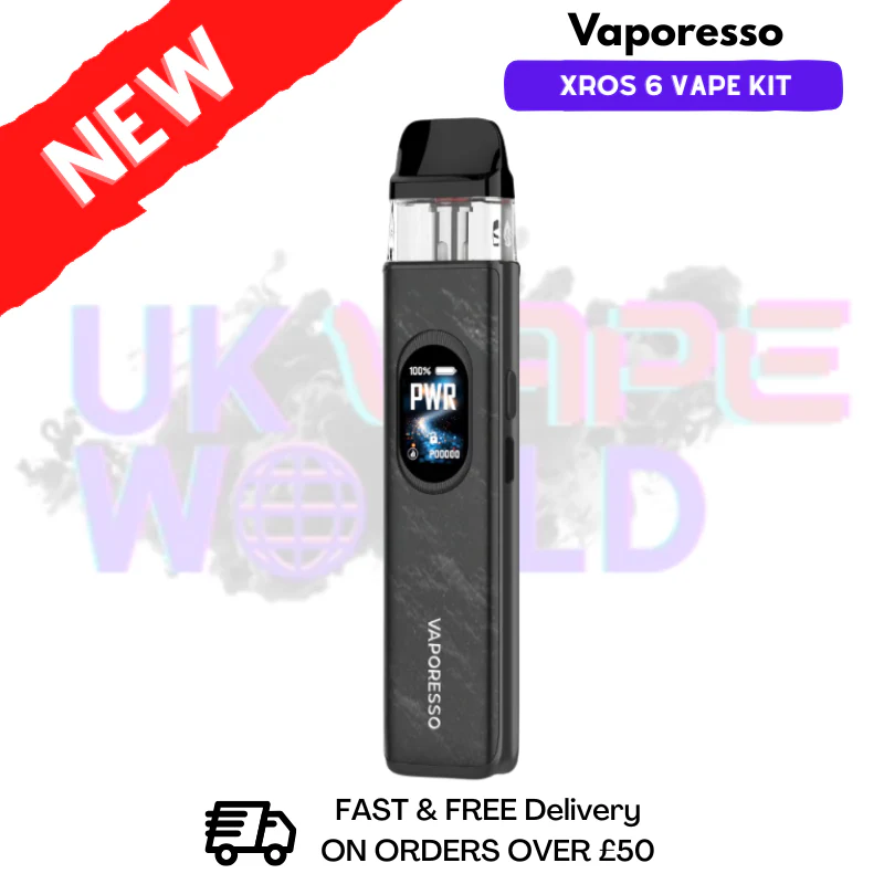 Slate Black Vaporesso Xros 6 Vape Kit - £19.99