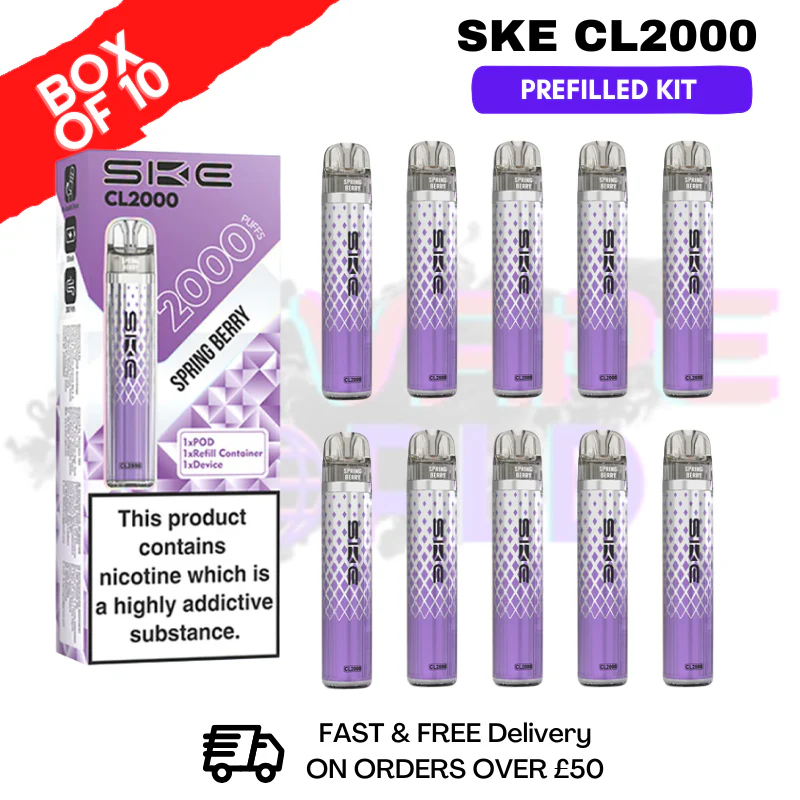 Spring Berry SKE CL2000 Kits Box Of 10 - £29.99