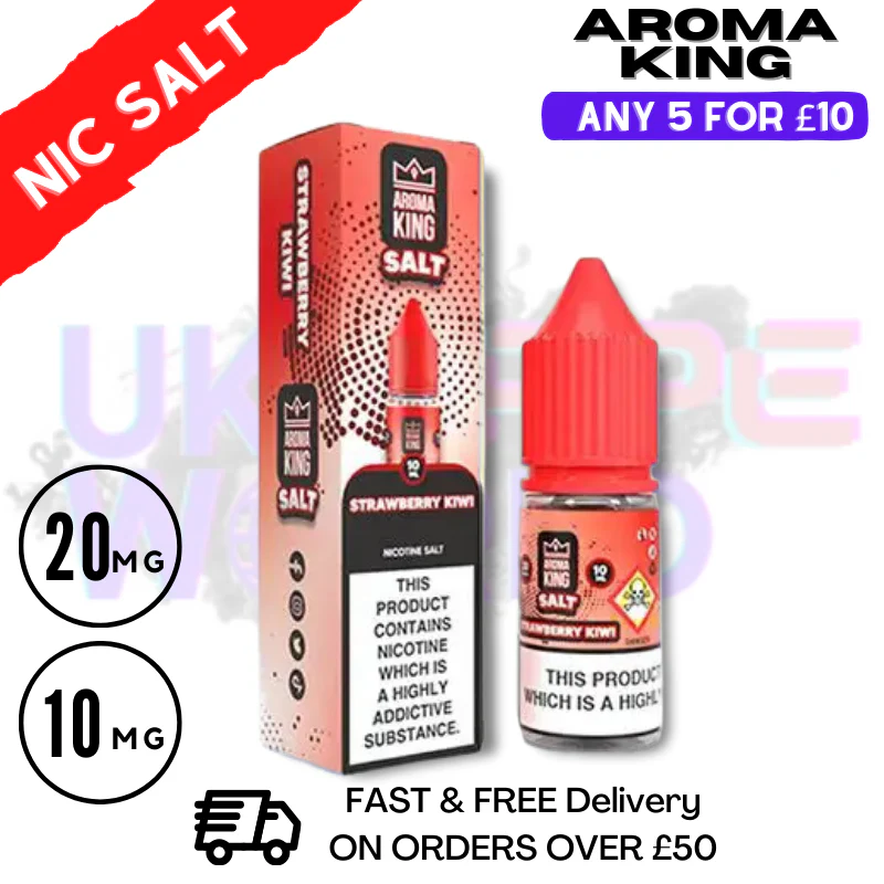 Strawberry Kiwi - Aroma King Nic Salt