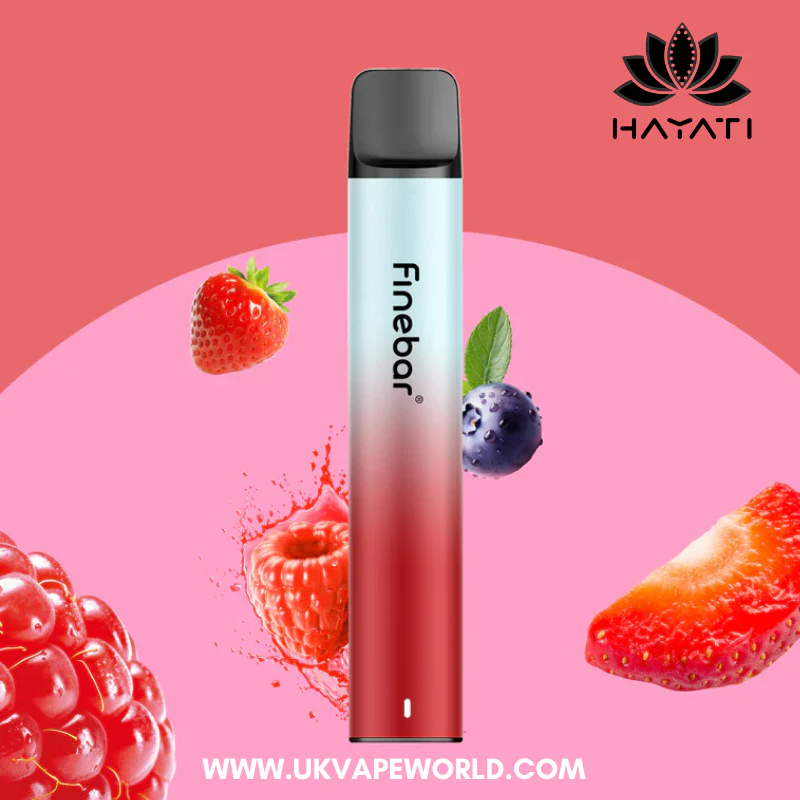 Strawberry Raspberry Blueberry Hayati Finebar Prefilled Pod Kit - 5 For £15
