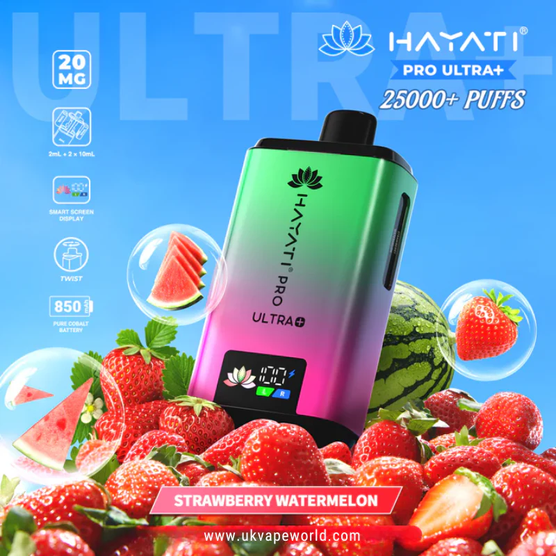 Strawberry Watermelon Hayati 25K Pro Ultra Plus Kit