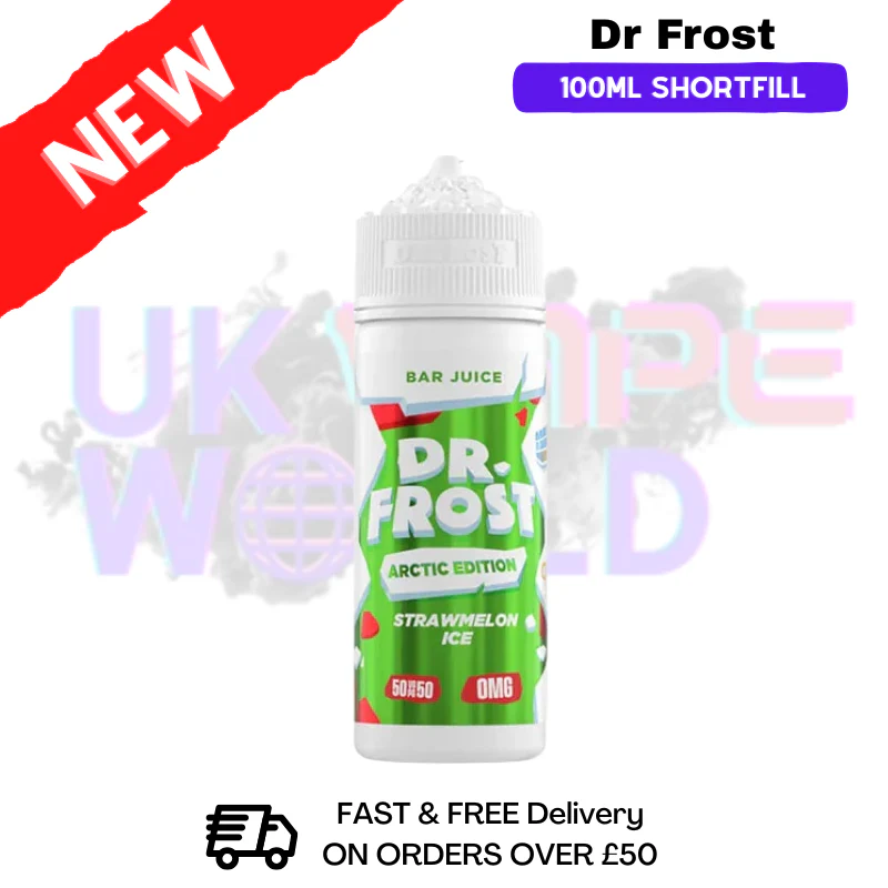 Strawmelon ICE Dr Frost 100ml E-Liquid - £6.99