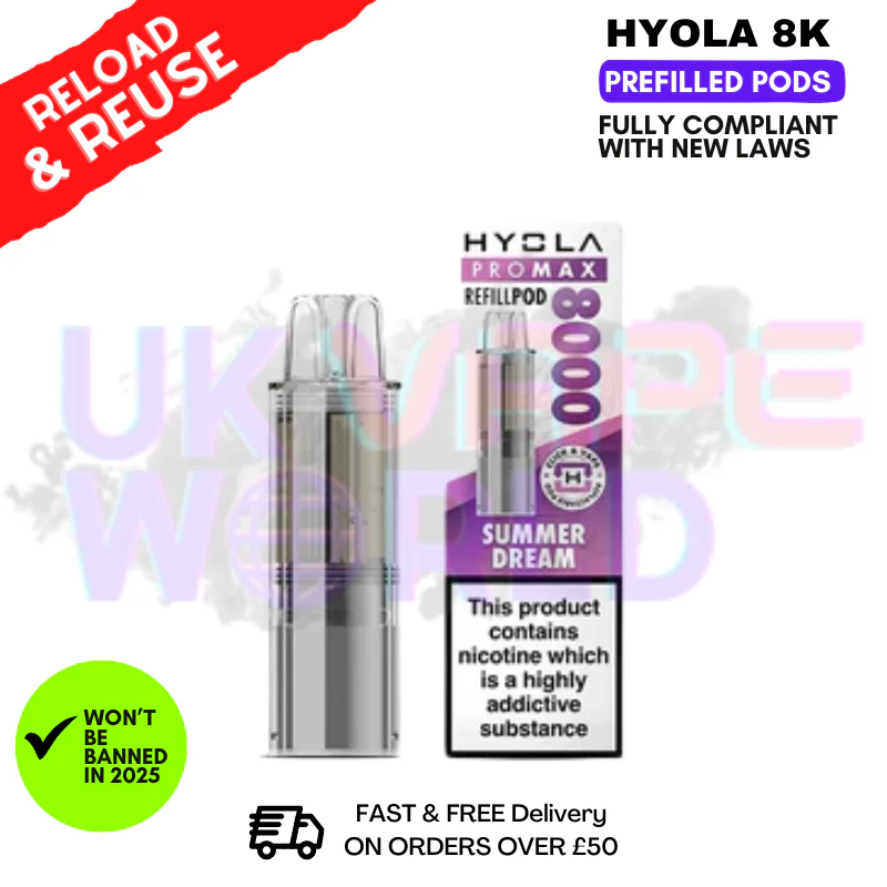 Summer Dream Hyola Pro Max 8000 Replacement Pod