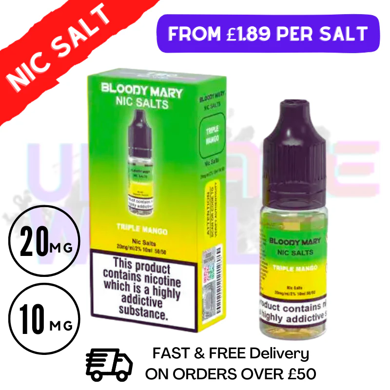 Triple Mango Bloody Mary 10ML Nic Salt