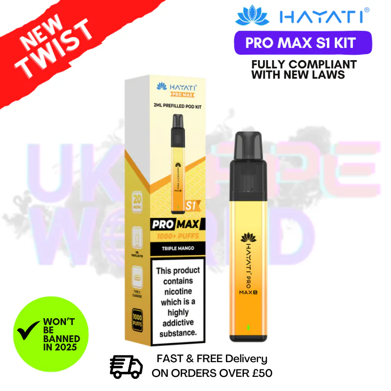 Triple Mango Hayati S1 Pro Max Kit - £3.99