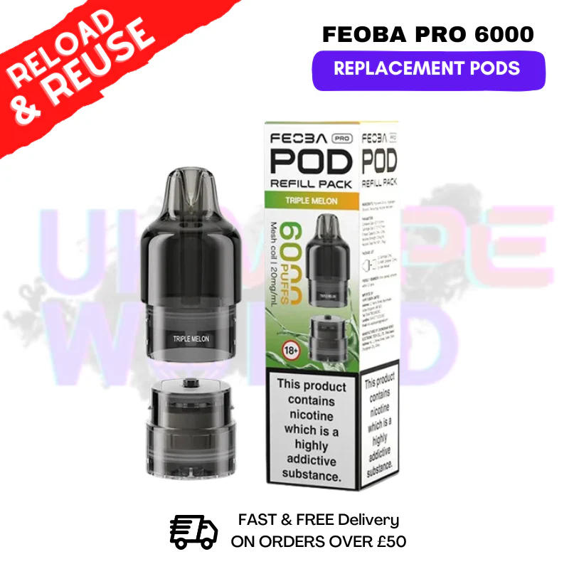 Triple Melon FEOBA Pro 6000 Replacement Pods