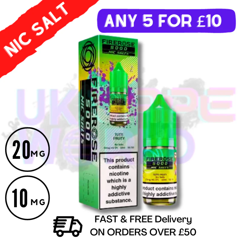 Tutti Fruity - Firerose 10ML Nic Salt
