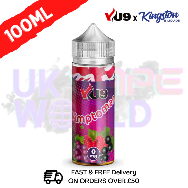 VimtoMan Shortfill Juice 100ML Eliquid - VU9 x Kingston