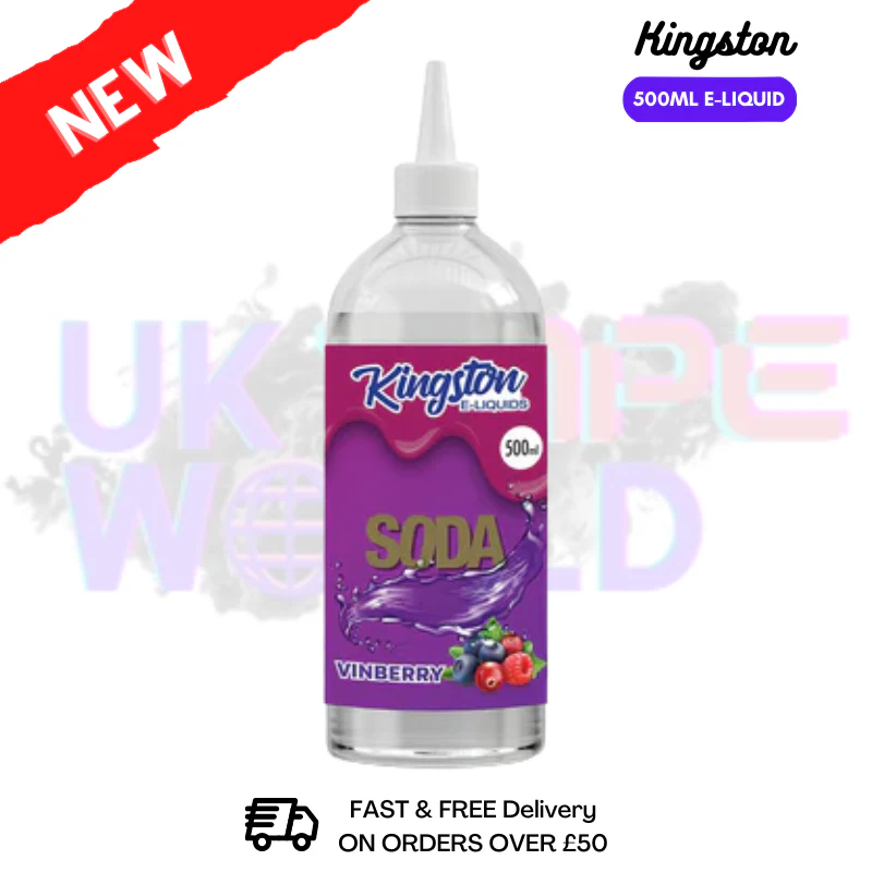 Kingston Vinberry 500ml Eliquid - Best Price