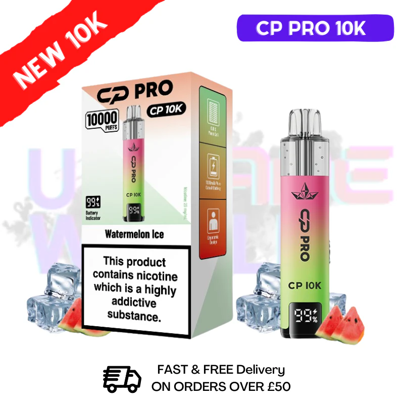 Watermelon Ice CP Pro 10K Puff Pod Kit