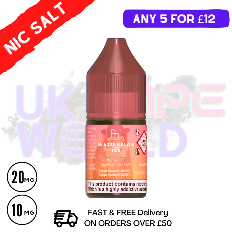 Watermelon ICE - RandM Tornado 7000 Nic Salt 10ML eLiquid