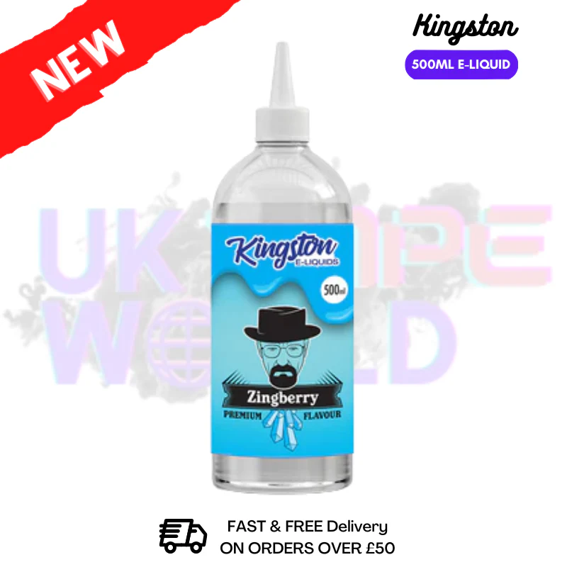 Kingston Zingberry 500ml Eliquid - Best Price